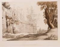 KG 16338
<br/>
Imitations of drawings by Claude Lorrain...: Villa Hadriana (nr. 10)
<br/>
<em>Lewis, Frederick Christian</em>